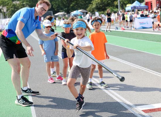 "Sommer der Kinderleichtathletik" in Dieburg zu Gast