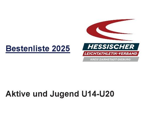 Bestenliste U14-Aktive 2025 online