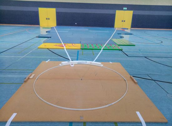 Gebrauchte Hallenstoßanlage abzugeben