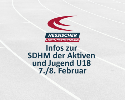 Infos zur SDHM der Aktiven und Jugend U18