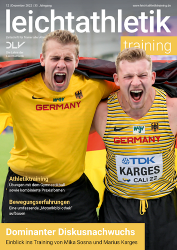 “Leichtathletiktraining” stellt das Training der Diskus-Hoffnungen Mika Sosna und Marius Karges vor